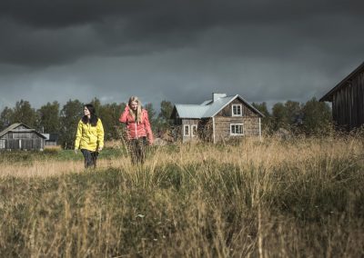The Sámi villages of Vuotso and Purnumukka